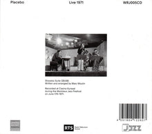 Load image into Gallery viewer, Placebo (Marc Moulin) / Live 1971 - CD