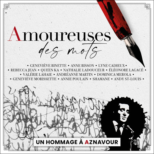 Artistes variés / Amoureuses des mots - CD