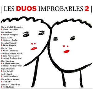 Artistes variés / Les duos improbables 2 - CD